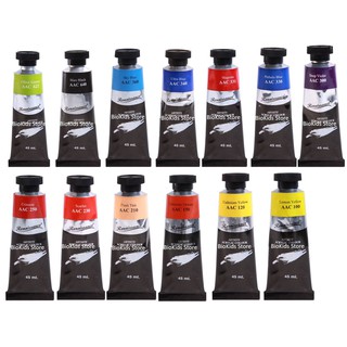 Renaissance artists acrylic colours I สีอะคริลิคแบบหลอด 45 ml.