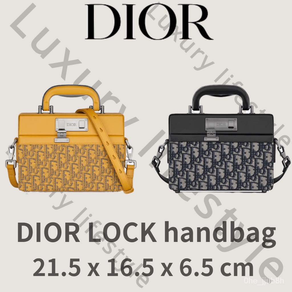 Dior DIOR LOCK handbag/Dior DIOR LOCK กระเป๋าถือ(ข้อเสนอพิเศษเตรียมจัดส่ง) WEAE