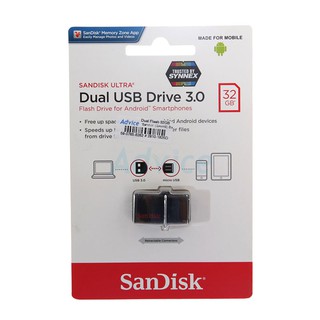 32GB "Sandisk" (GAM46) Black "Android" สินค้ารับประกัน 5 ปี