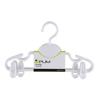 ไม้แขวนเสื้อ ตากผ้า ไม้แขวน ไม้แขวนเสื้อ ทีนเอจ H024AAขาว PLIM(1X3) CLOTHES HANGER H024AA-W WHITE PLIM (1X3)