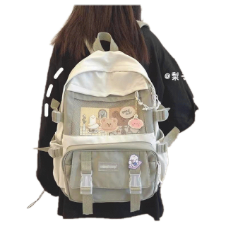(ใส่โค้ดลดเพิ่ม BAMMT415)พร้อมส่ง!!! กระเป๋าเป้ ใหม่ กระเป๋านักเรียนนักเรียนหญิงเวอร์ชั่นเกาหลี สไตล์ญี่ปุ่น