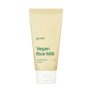 GOODAL ครีมบำรุงผิวหน้า Vegan Rice Milk Moisturizing Cream 70ml มอยเจอร์ไรเซอร์ ครีมวีแกน บำรุงผิว เพิ่มความชุ่มชื้น