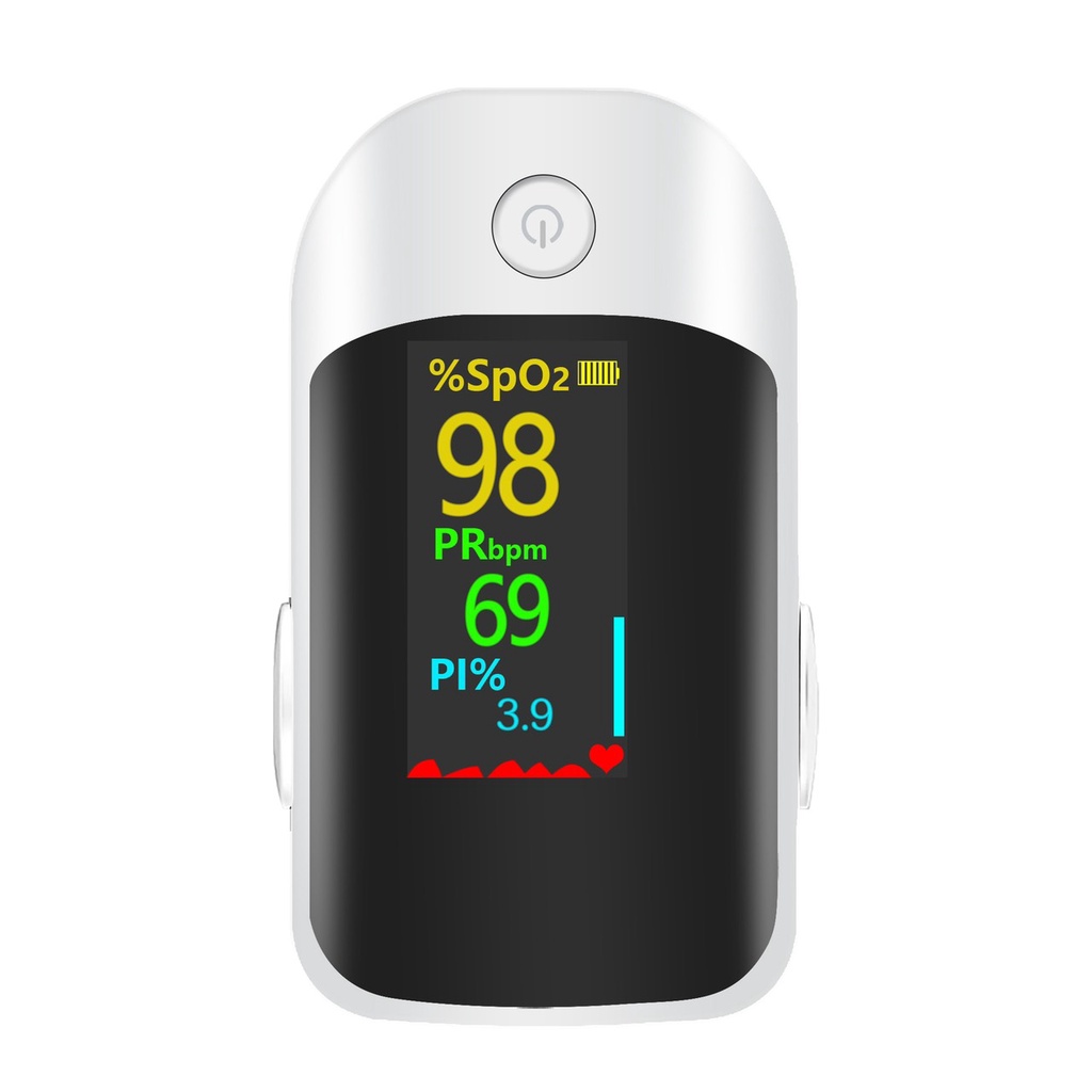 พร้อมส่ง🇹🇭 เครื่องวัดออกซิเจนปลายนิ้ว Oximeter วัดชีพจร วัดค่า SpO2และตรวจวัดชีพจรปลายนิ้ว Fingertip pulse oximeter