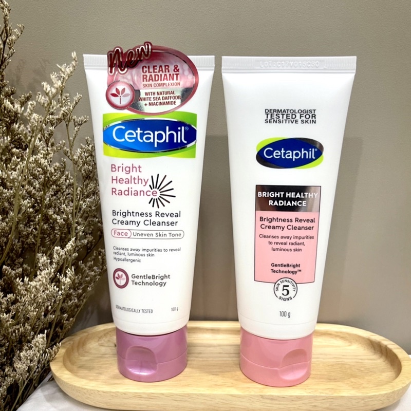 Cetaphil เซตาฟิล ไบรท์ เรเดียนซ์ ไบรท์เนส รีวีล ครีมมี่ คลีนเซอร์ 100มล.