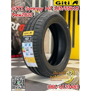 185/55R15 GITI SynergyH2 ยางสมรรถนะการขับขี่สูง ยางใหม่ปี2022 ยางดีมีรับประกันจัดส่งฟรี