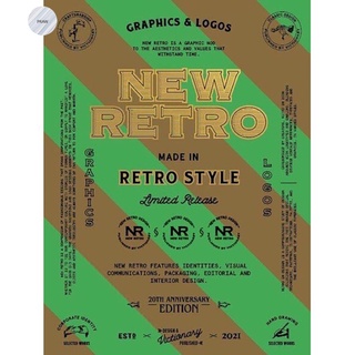 NEW RETRO: 20TH ANNIVERSARY EDITION: GRAPHICS &amp; LOGOS IN RETRO STYLE