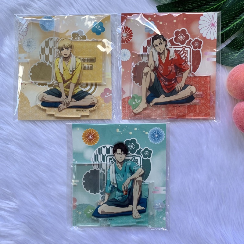 (🔴พร้อมส่ง) Attack on Titan x Raku Spa Stand (Life) ของแท้💯