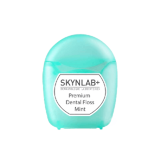 SkynLab Mint PREMIUM DENTAL FLOSS ขนาดความยาว 10 เมตร พรีเมี่ยมเดนทัลฟลอส