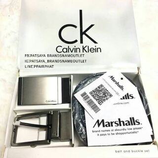 Calvin Klein Belt and Buckle Setแท้💯outlet
เซตสุดคุ้ม!! 
เข็มขัด + หัวเข็มขัด 2 ชิ้น