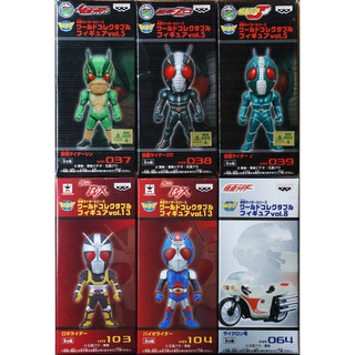 WCF Banpresto Kamen Rider WCF masked rider Showa Shin-Biorider Cyclone มาสค์ไรเดอร์ wcf สภาพใหม่