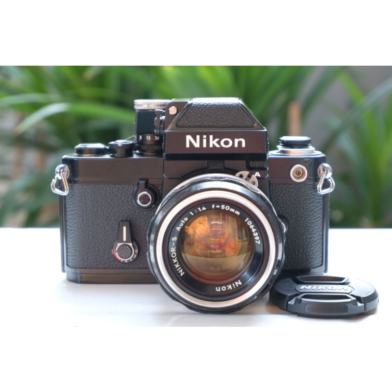 nikon f2a black+ 50mm ai f1.4