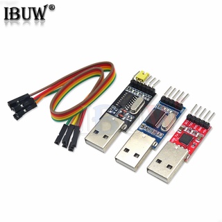 Pl2303hx CP2102 CH340G โมดูล USB เป็น TTL PL2303 CP2102 5PIN USB เป็น UART TTL สําหรับ Arduino