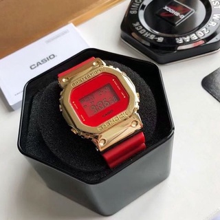 Casio ready stock* Casio นาฬิกา G-SHOCK GM-5600cx กันน้ำสำหรับผู้หญิง 24 ชั่วโมง 【พร้อมกล่อง】