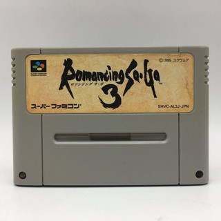 Romancing SAGA ภาค 3 ตลับแท้ SFC เปิดเทสกับตัวเครื่องให้แล้ว เล่นได้