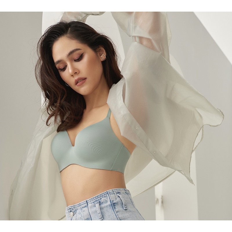 พร้อมส่ง Sabina เสื้อชั้นใน Seamless fit invisible wier (ไม่มีโครง) รุ่น Pretty Republic รหัส SBU880