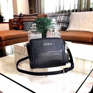 GUESS CROC SHOULDER BAG