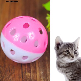 💎♥ แมวลูกสุนัขเล่นรอบกับกระดิ่ง Pounce Chase Rattle สัตว์เลี้ยง Chew ของเล่น