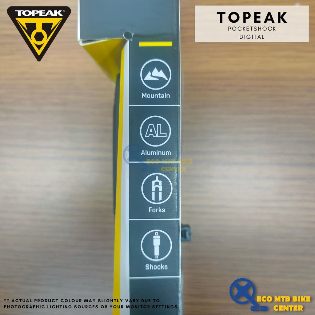 Topeak Shock Pump Pocket Shock Digital 300Psi
