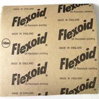 ปะเก็นหนัง ปะเก็นกระดาษ หนา 0.8mm Flexoid England (ของแท้) ปะเก็นน้ำมัน ประเก็น กระดาษประเก็น ประเก็นฝาสูบ ประเก็นกระดาษ