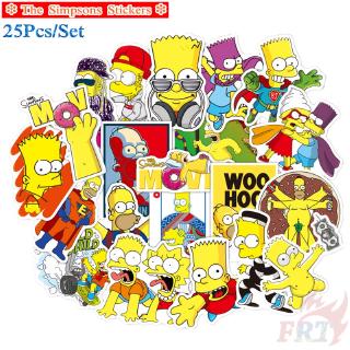 ❉สติ๊กเกอร์ลายการ์ตูน The Simpsons C 25 ชิ้น / ชุดสติ๊กเกอร์