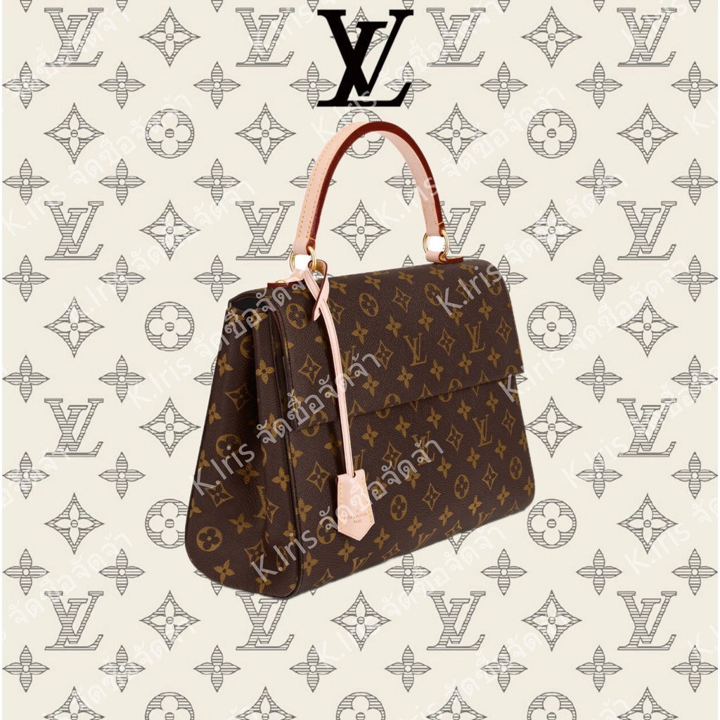 Louis Vuitton/ LV/ CLUNY กระเป๋าถือขนาดกลาง