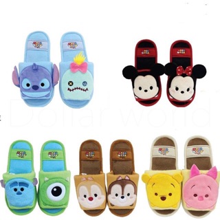 Disney character slipper รองเท้าใส่ในบ้านลิขสิทธิแท้จากดิสนีย์