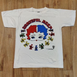 (W) GRATEFUL DEAD X BETTY BOOP เสื้อวง เสื้อทัวร์ เสื้อลายการ์ตูน