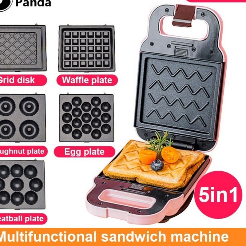 electric sandwich panini waffle cake maker toaster grill
