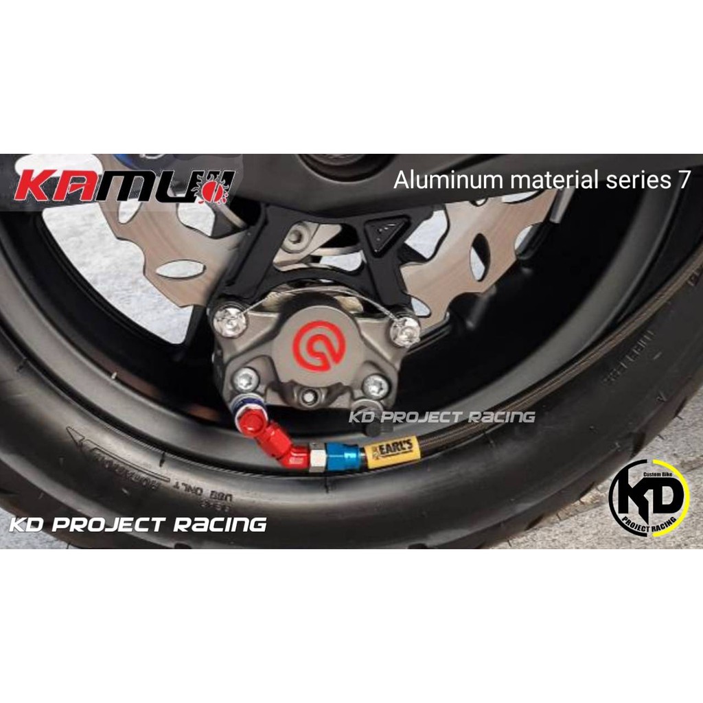 สายเบรคปั้มหลัง Forza300,350 ,ADV350 หัวสาย เป็นแบรนด์ Kamui - รูปที่ 5