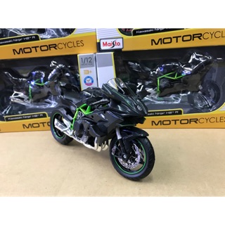 โมเดล kawasaki  Ninja (R)H2 (TM) R 1:12 สำหรับตั้งโชว์ในบ้าน