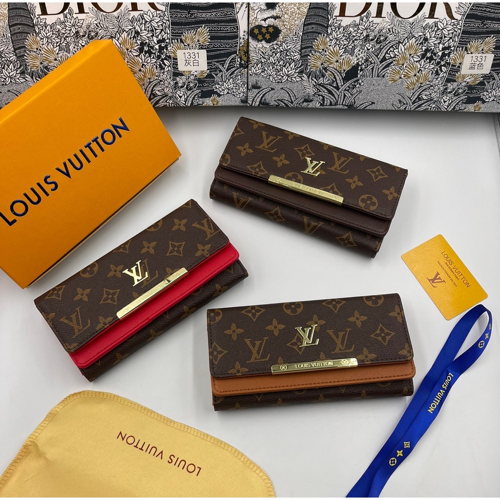 กระเป๋าสตางค์ ผู้หญิง ใบยาว แบบพับ 7.5 นิ้ว พร้อมส่ง - รูปที่ 3