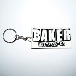 พวงกุญแจยาง BAKER SKATEBOARD เบเกอร์ สเก็ตบอร์ด