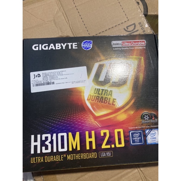 เมนบอร์ด H310M H2.0 มือสอง พึ่งเคลมจาก jib ประกันถึง 25/05/23