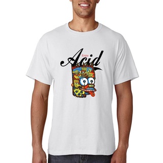 เสื้อยืดผ้าฝ้ายพิมพ์ลายคลาสสิก ใหม่ เสื้อยืดลําลอง แขนสั้น พิมพ์ลาย Enjoy Acid Lsd Meskalin 2c B Al Lad Dmt Meo 3457 ทรง