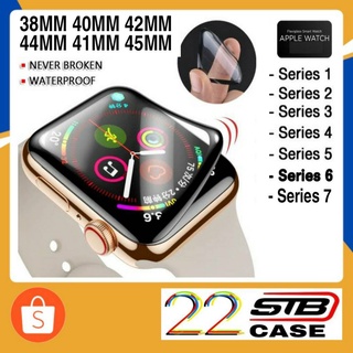 ฟิล์มกันรอย Smart Watch ใช้สำหรับ Apple Watch Series 1/2/3/4/5/6 ขนาด 38MM 40MM 42MM 44MM ซีรี่7 ขนาด 41MM 45MM