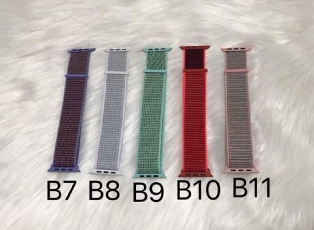 สายนาฬิกา Apple watch / Smartwatch 42/44mm 38-40mm สายไนลอน Smart watch W55  P90 vaRX