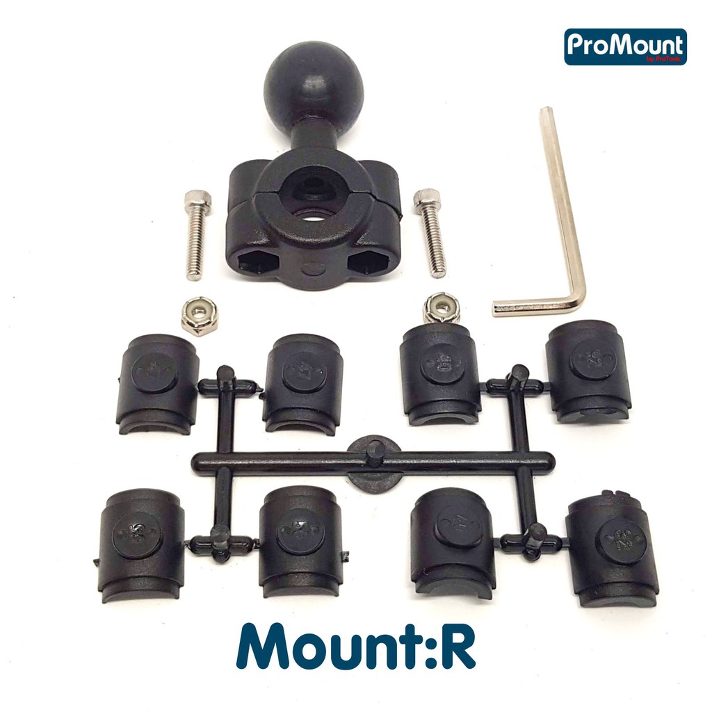 Mount ยี่ห้อ ProMount สำหรับติดตั้งตามตำแหน่งต่างๆของรถ