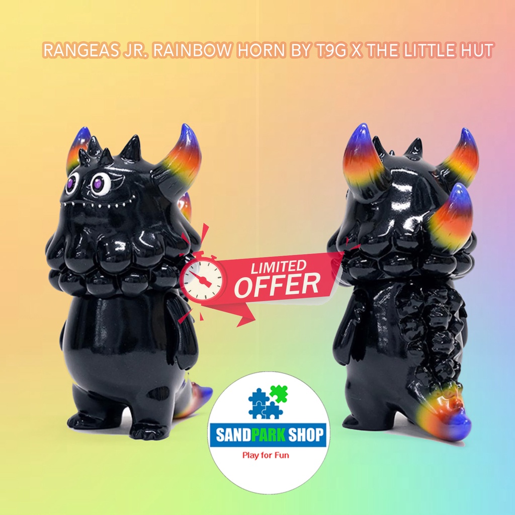 🔥 พร้อมส่ง🔥Rangeas Jr. Rainbow Horn by T9G x The Little Hut  🥰  ขนาดตัวน้อง 4.5 inchs 🥰  ของแท้ ของใ