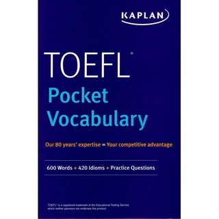 Kaplan Toefl Pocket Vocabulary