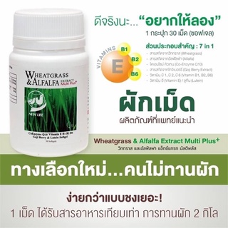 วีทกลาส แอนด์ อัลฟาฟ่า Wheatgrass and Alfafa (New Life Worldwide)