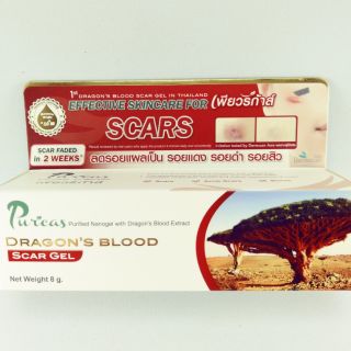 Puricas Dragon Blood Scar Gel 8g.