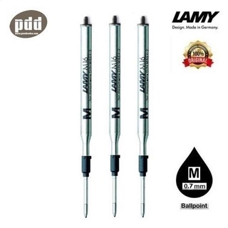 3 ชิ้น LAMY M16 ไส้ปากกาลามี่ ลูกลื่น หมึกดำ น้ำเงิน แดง [เครื่องเขียน pendeedee]