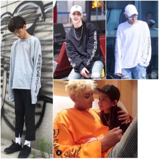 พร้อมส่ง &gt; เสื้อแขนยาวเกาหลี แนวฮิปสเตอร์