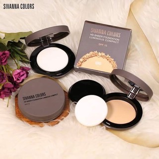 Sivanna Colord HD Sheer fondation luminous compact powder SPF15 ผสม รองพื้น HF2006 **ของแท้ พร้อมส่ง