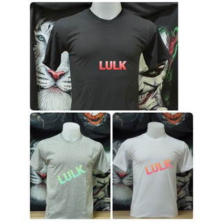 เสื้อยืด แขนสั้น คอกลม สีพื้น ชาย หญิง ผ้าฝ้าย