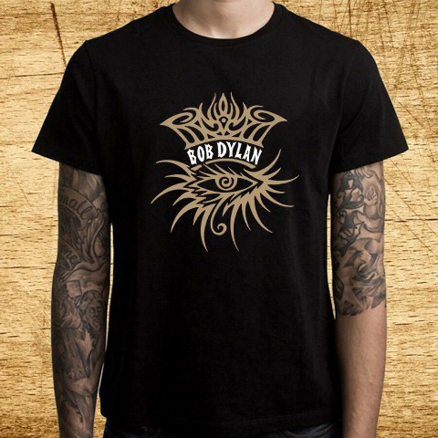 Summer Explosion Bob Dylan Eye Logo เสื้อยืดลําลองและอเนกประสงค์