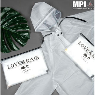 PSC เสื้อกันฝน เสื้อฝน EVA ชาย-หญิง เนื้อเหนียว น้ำหนักเบา
