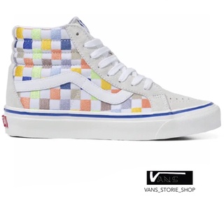 VANS SK8 HI 38 DX ANAHEIM FACTORY HERITAGE EMBROIDERY SNEAKERS สินค้ามีประกันแท้