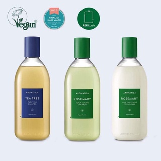 Aromatica Rosemary Shampoo , Conditioner 400 ml.