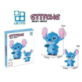 STITCH Micro Brick 2ตัว เล็ก+ใหญ่